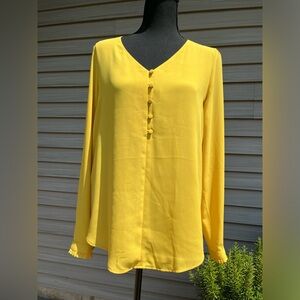 Loft mustard blouses